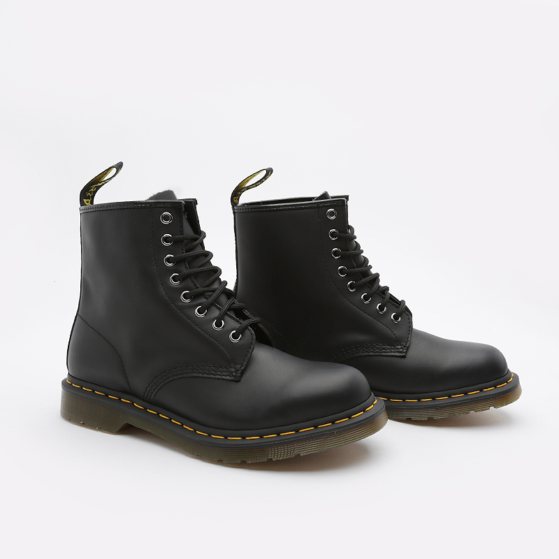 мужские черные ботинки Dr. Martens Nappa 11822002 - цена, описание, фото 1